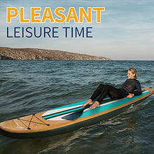 Load image into Gallery viewer, Inflatable Stand Up Paddle Board, 11'×33''×6''(6'' Thick) ISUP Non-Slip Deck,Bottom Fin for Paddling, Surf Control with Premium SUP Accessories &amp; Backpack for Youth Adults Beginner
