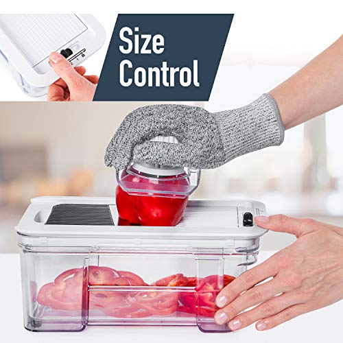 Load image into Gallery viewer, Fullstar Mandoline Slicer Spiralizer Vegetable Slicer - Vegetable Chopper Onion Chopper Food Chopper Vegetable Spiralizer Mandoline Slicer Cutter Chopper and Grater Slicer Zucchini Spaghetti Maker