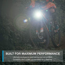 Load image into Gallery viewer, Vont &#39;Pyro&#39; Bike Light Set, USB Rechargeable, Super Bright Bicycle Light, Bike Lights Front and Back, Bike Headlight, 2X Longer Battery Life, Waterproof, 4 Modes (2 Cables, 4 Straps)
