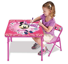 Load image into Gallery viewer, Minnie Mouse Table Blossoms &amp; Bows Jr. Activity Set with 1 Chair
