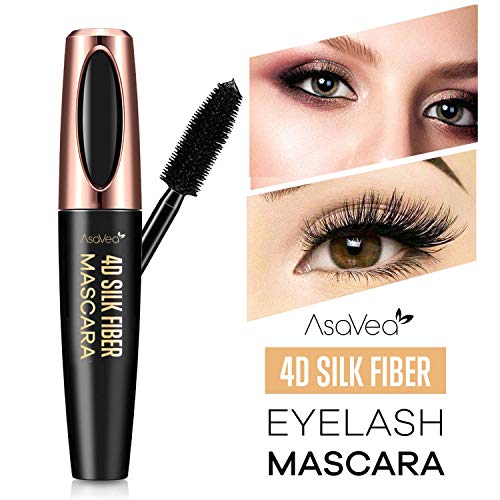 Load image into Gallery viewer, Natural 4D Silk Fiber Lash Mascara, Lengthening and Thick, Long Lasting, Waterproof & Smudge-Proof, All Day Exquisitely Lush, Full, Long, Thick, Smudge-Proof Eyelashes