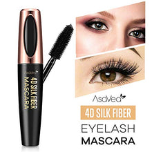 Load image into Gallery viewer, Natural 4D Silk Fiber Lash Mascara, Lengthening and Thick, Long Lasting, Waterproof &amp; Smudge-Proof, All Day Exquisitely Lush, Full, Long, Thick, Smudge-Proof Eyelashes
