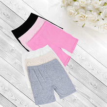 Load image into Gallery viewer, Tenpluszero 6 Pack Dance Shorts Girls Bike Short Breathable and Safety - 6 Colors (2T/3T)
