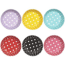 Load image into Gallery viewer, Wilton 300 Count Polka Dots Standard Baking Cups
