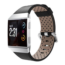 Load image into Gallery viewer, SMYTShop for Fitbit Ionic Accessory Bands, Replacement Classic Leather Sport Strap Wristbands for Fitbit Ionic Smart Fitness Watch
