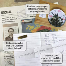 Load image into Gallery viewer, Murder Mystery Party Case Files: Fire in Adlerstein Unsolved Mystery Detective Case File Game Play Alone, w/ Friends, Family or for Couples Date Night Ages 14+ from University Games , Grey
