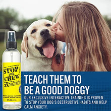 Load image into Gallery viewer, Emmy&#39;s Best Pet Products Stop The Chew 3X Strength Anti Chew Bitter Spray Deterrent for Dogs and Puppies - Alcohol-Free - Most Powerful Bitter Deterrent - 8 Ounce
