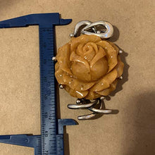 Load image into Gallery viewer, Natural Baltic Amber from poland amber stone | AlAliGems | Sterling Silver Amber Pendant | کهربا كهرمان | Kahraman Amber
