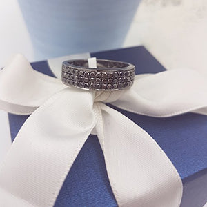 Dazzlingrock Collection 1.25 Carat (ctw) Black Plated Sterling Silver Black Diamond Men's Wedding Band 1 1/4 CT, Size 12.5