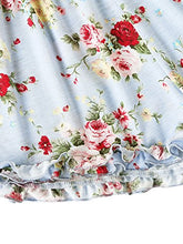 Load image into Gallery viewer, SheIn Women's Summer Floral Print Cami Top and Shorts Pajamas Set Small Blue
