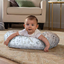 Load image into Gallery viewer, Boppy Original Nursing Pillow &amp; Positioner, Gray Taupe Leaves, Cotton Blend Fabric with Allover Fashion
