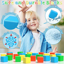 Load image into Gallery viewer, Magnetic Blocks, 28 Pieces 1.34 inch Large Magnetic Building Blocks, 3D Magnetic Cubes for Kids, Preschool Educational Construction Kit, Sensory Montessori Toys Kids Blocks for Boys Girls Toddlers
