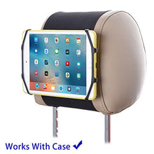 Load image into Gallery viewer, TFY Car Headrest Mount Silicon Holder for Game Machine Nintendo Switch and Other tablets
