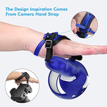 Load image into Gallery viewer, Relohas Oculus Quest 2 Accessories Set, Touch Controller Grip Leather Cover, Front Face Protector Cover, Silicone Face Cover with Lens Protective Cover, Protect Your VR in All Aspects(4PCS, Navy-Blue)
