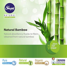 Load image into Gallery viewer, Sleepy Natural Diapers Size 7 - Organic Diapers Highly Absorbent and Hypoallergenic Bamboo Baby Diapers for Girls and Boys - Disposable Diapers 80 Count - Size 7 Diapers, Child Weight 44-66 lbs
