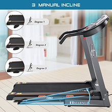Load image into Gallery viewer, Treadmill Electric Motorized Running Machine with 2.5 HP Power 15 Preset Programs 17&#39;&#39;Wide Tread Belt 8.5 MPH Max Speed for Home Use
