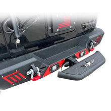 Load image into Gallery viewer, YZONA Truck Hitch Step bar Towing Hitch Steps for 2 inch Receivers with Pin Lock and Stabilizer and Brake Lights
