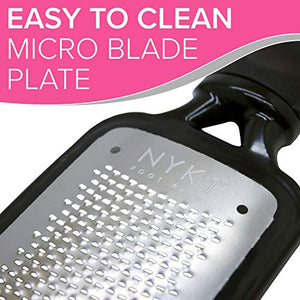 Genuine feet scrubber dead skin remover for feet (Large) Foot file callus remover foot scrubber dead skin remover foot rasp - Heel scraper for feet foot file for dead skin foot grater for dead skin