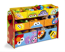 Load image into Gallery viewer, Delta Children Deluxe Multi Bin Organizer, Sesame Street
