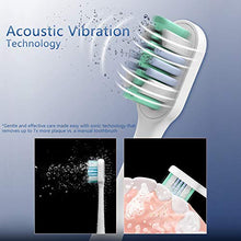 Load image into Gallery viewer, LHMZNIY-U3 Sonic Electric Toothbrush for Adults - USB Rechargeable Battery Electronic Tooth Brush with 2 Replacement Soft Brush Heads Travel Automatic Power Gum Toothbrushes Dentist Recommend
