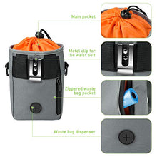 Load image into Gallery viewer, SOMEITY Dog Treat Pouch for Training, Built-in Poop Bag Dispenser, Easily Carries Pet Toys, Kibble and Treats, Running Waist Bag, Fanny Pack
