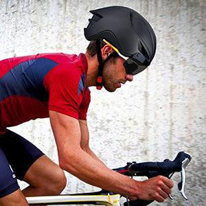 KINGLEAD Bike Helmet, Bicycle Helmet Men CPSC Certified with USB Charging Light&Detachable Magnetic Goggles UV Protective&Reflective Adjustment Straps&Carry Bag Mountain/Road Cycling Helmets(KL-089)