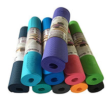 Load image into Gallery viewer, Clever Yoga Mat Exercise Mats and Workout Mats For Home Gym Studio Foam Mat Non Slip (Gray)
