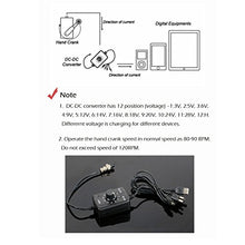 Load image into Gallery viewer, HUABAN Hand Crank Generator High Power Charger for Outdoor Mobile Phone Computer Charging 30W / 0-28V with USB Plug (Green Generator + DC Regulator)
