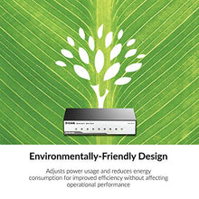 Load image into Gallery viewer, D-Link Ethernet Switch, 8 Port Unmanaged Gigabit Metal Fanless Desktop Plug n Play (GO-SW-8GE)
