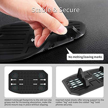 Load image into Gallery viewer, IPOW Anti-Slip Silicone Car Phone Dashboard Pad Mat,Hands-Free Cell Phone Holder for Car/Home/Office Compatible with iPhone 7 7P 6s 6 X XS 8 8P 5S,Galaxy S8 S7 S6 S5, Google Nexus
