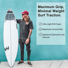Load image into Gallery viewer, SYMPL Surfboard Traction Pad • 3 Piece Deck Pad for Surfing, Skimboarding • Maximum Grip • 3M Adhesive • Fits Surfboards, Skimboard, Longboard, Fish
