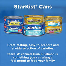 Load image into Gallery viewer, StarKist Solid White Albacore Tuna in Water 25% Less Sodium, 5 Oz, Pack of 24
