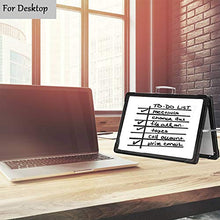 Load image into Gallery viewer, Portable White Board,12×16inches Small Dry Erase Board Double-Side Desktop Foldable Magnetic Whiteboards Easel Stand for Kids Education,Office and Home&amp;School-Color Black
