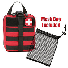 Load image into Gallery viewer, Orca Tactical MOLLE Rip-Away EMT Medical First Aid Pouch (Bag Only) (Red)
