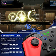 Load image into Gallery viewer, Wireless Switch Controller for Nintendo Switch/Lite/OLED Controller, Switch Controller with a Mouse Touch Feeling on Back Buttons, Extra Switch Pro Controller with Wake-up,Programmable, Turbo Function
