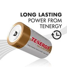 Load image into Gallery viewer, Tenergy 1.5V D Alkaline LR20 Battery, High Performance D Non-Rechargeable Batteries for Clocks, Remotes, Toys &amp; Electronic Devices, Replacement D Cell Batteries, 24-Pack
