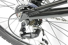 Load image into Gallery viewer, 2020 Gravity FSX 2.0 Dual Full Suspension Mountain Bike with Disc Brakes (Matt Black with Red Wheels, 15inch)
