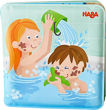 Load image into Gallery viewer, HABA Paul &amp; Pia - Magic Bath Book - Wipe with Warm Water and the "Muddy" Pages Come Clean
