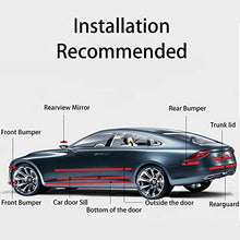 Load image into Gallery viewer, Universal Car Door Edge Guard Door Sill Protector, Automotive Anti-Collision Strip for Car Door Edge/Front and Rear Bumper/Door Sill Protector, Fits for Most Car, Black (2.7In x 33Ft)
