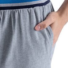Load image into Gallery viewer, IZOD Men's Short Sleeve Sueded Colorblock Tee and Jogger Pant Sleep Set, Navy, Large
