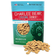 Load image into Gallery viewer, Charlee Bear Original Dog Treats, Cheese and Egg, 16 oz

