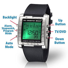 Load image into Gallery viewer, Famous Trails Sharper Image Control Freak Digital Remote Control Watch
