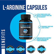 Load image into Gallery viewer, Havasu Nutrition Extra Strength L Arginine - 1200mg Nitric Oxide Supplement for Muscle Growth, Vascularity and Energy - L-Citrulline &amp; Essential Amino Acids to Support Physical Endurance, 60 Capsules
