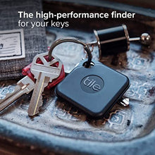Load image into Gallery viewer, Tile Pro Black &amp; Tile Mate White (2020) Combo - High Performance Bluetooth Tracker, Keys Finder and Item Locator for Keys, Bags, and More; 400 ft Range, Water Resistance and 1 Year Replaceable Battery
