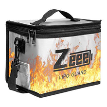 Load image into Gallery viewer, Zeee Lipo Safe Bag Fireproof Explosionproof Bag Large Capacity Lipo Battery Storage Guard Safe Pouch for Charge &amp; Storage(8.46 x 6.5 x 5.71 in )
