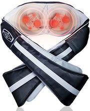 Load image into Gallery viewer, TruMedic InstaShiatsu+ Neck, Back, and Shoulder Massager with Heat - 3 Massage Speeds, Cordless &amp; Rechargeable, Use at Home &amp; Office for Full Body Shiatsu Relaxation (IS-3000PRO)
