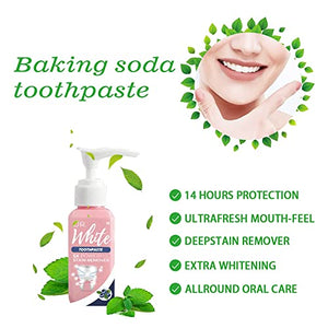 StainOut Ultra Whitening Toothpaste,Alldaywhite Stain Removal Toothpaste,Gentle Baking Soda Teeth Whitening Toothpaste for Sensitive Teeth (100ml)