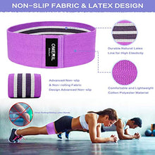 Load image into Gallery viewer, Exercise Resistance Bands for Legs and Butt, Anti-Slip &amp; Roll Workout Booty Bands for Women Squat Glute Hip Training, 3 Levels Sports Fitness Band -JUEYINGBAILI
