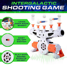 Load image into Gallery viewer, USA Toyz Astroshot Zero G Compatible Nerf Targets - Indoor Shooting Games for Kids with Foam Dart Gun and 10 Floating Ball Gun Targets
