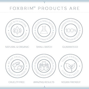 Hyaluronic Acid Face Serum - Hydrating Anti Aging Facial Serum - For Face and Neck - With Vitamin C and E, Green Tea, Jojoba Oil - Natural and Organic - 1 Oz by Foxbrim Naturals